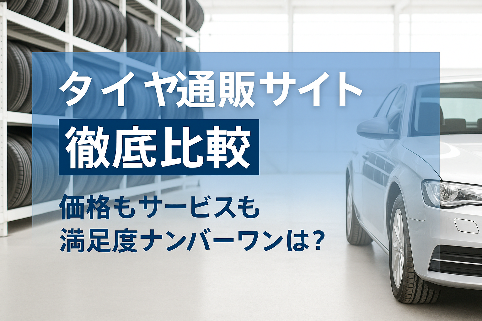 ネットでタイヤ交換がしたいけど安く信頼出来るサイトあるかな？